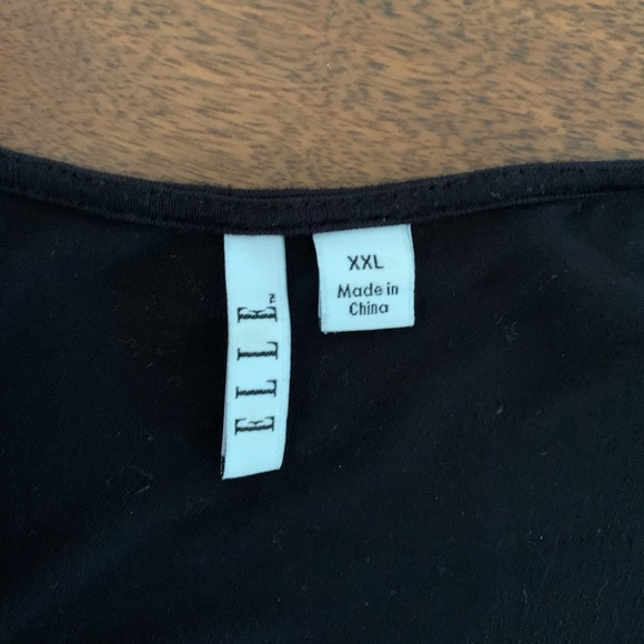 ELLE light & drapey black shrug XXL - Picture 3 of 3